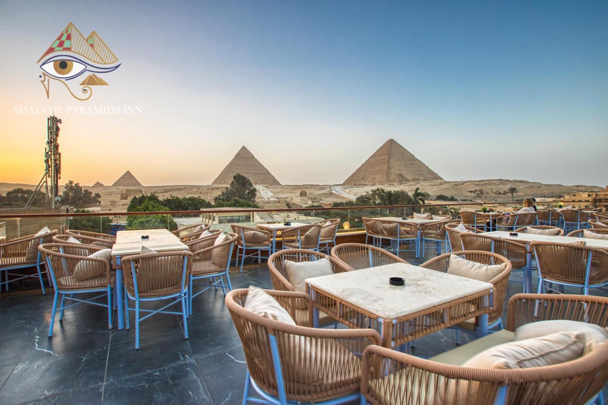 Shadow Pyramids Suites And Jacuzzi Kafret el-Gabal Eksteriør billede